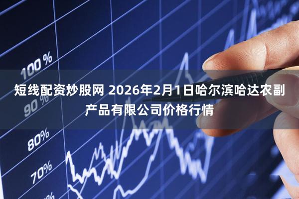 短线配资炒股网 2026年2月1日哈尔滨哈达农副产品有限公司价格行情